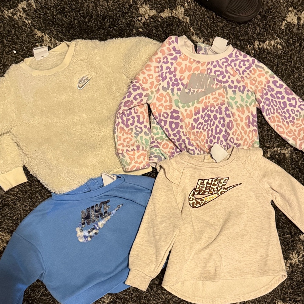 Bundle of Nike toddler 18m sweaters